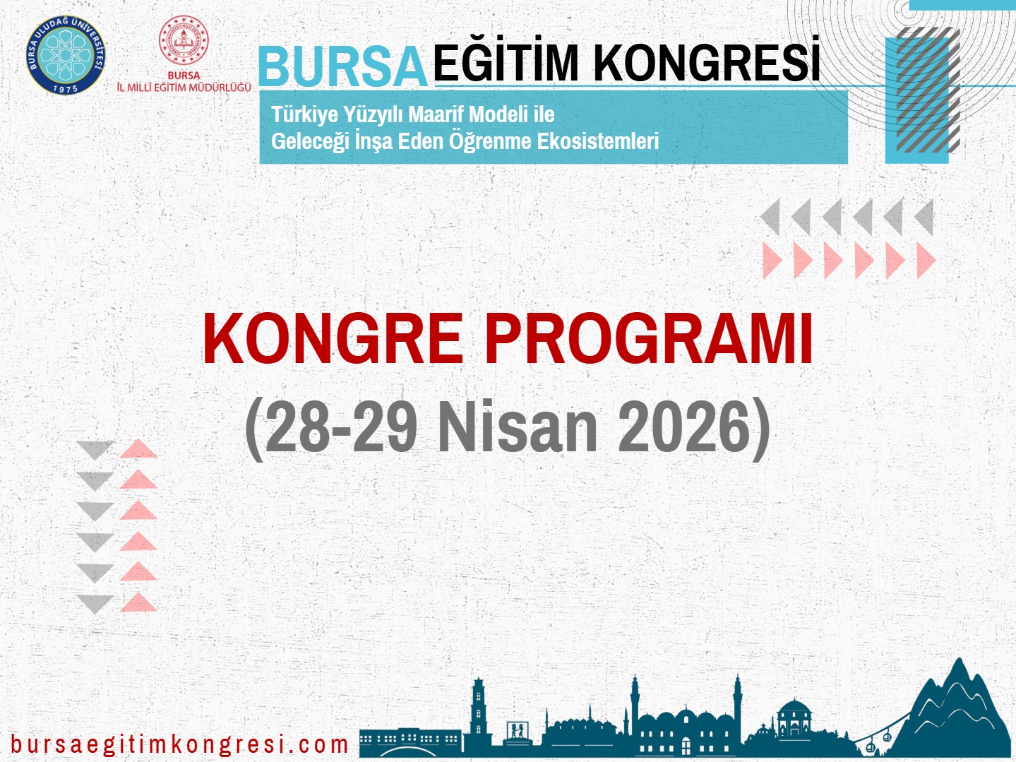 Kongre Program Kitapçığı yayınlandı.
